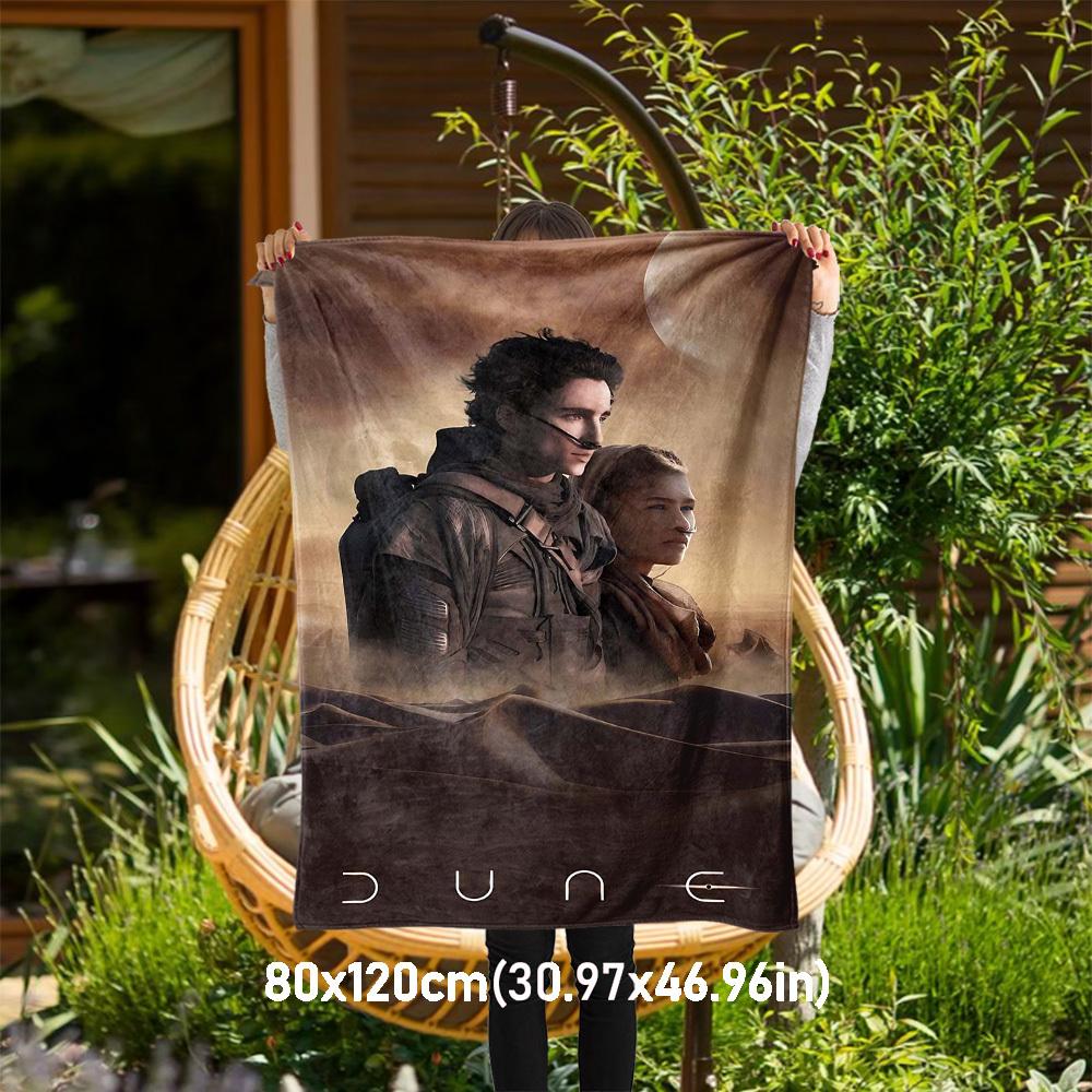1pc DuneOutdoor Flannel Blanket Soft Plush Decor for Picnics, camping,Bedroom, Playroom, or Lunch Breakn1219A