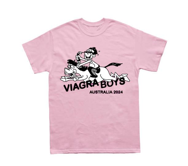 Viagra Boys Футболка Тур 2024 Унисекс Хлопковая футболка Все размеры BO808 Унисекс Футболка