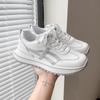 Little White Shoes Women's New Spring and Summer Mesh Breathable Shoes Casual Versatile Sports Shoes Board Shoes