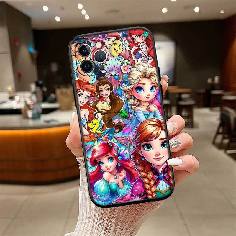 Disney Princess Case for Samsung Note 20 10 S25 Plus Ultra Lite FE M20 M21 M30 M31 M51 A11 A26 A51 A52 A53 A56 A70 A71 A72 A73