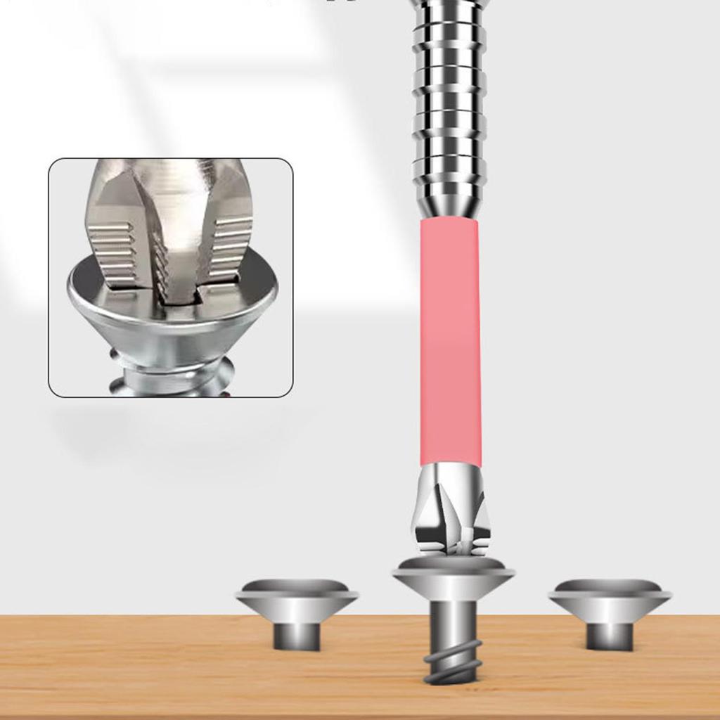 6Pcs Hexagonal Screwdriver Drill Bit Set Strong Magnetic Cross Screwdriver Bits High Hardness Impact Driver Bit Sets