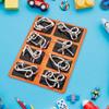 8Pcs/Set Metal Wire Puzzle Educational Montessori IQ Carbon Steel Mind Brain Teaser Stress Reliever Toys