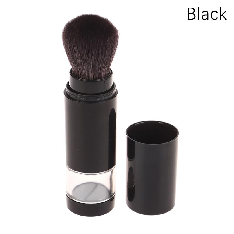 2 в 1 Кисть для нанесения тональной основы Пустая дорожная кисть для румян с заправляемым флаконом для рассыпчатой пудры Баночка для макияжа Косметические инструменты