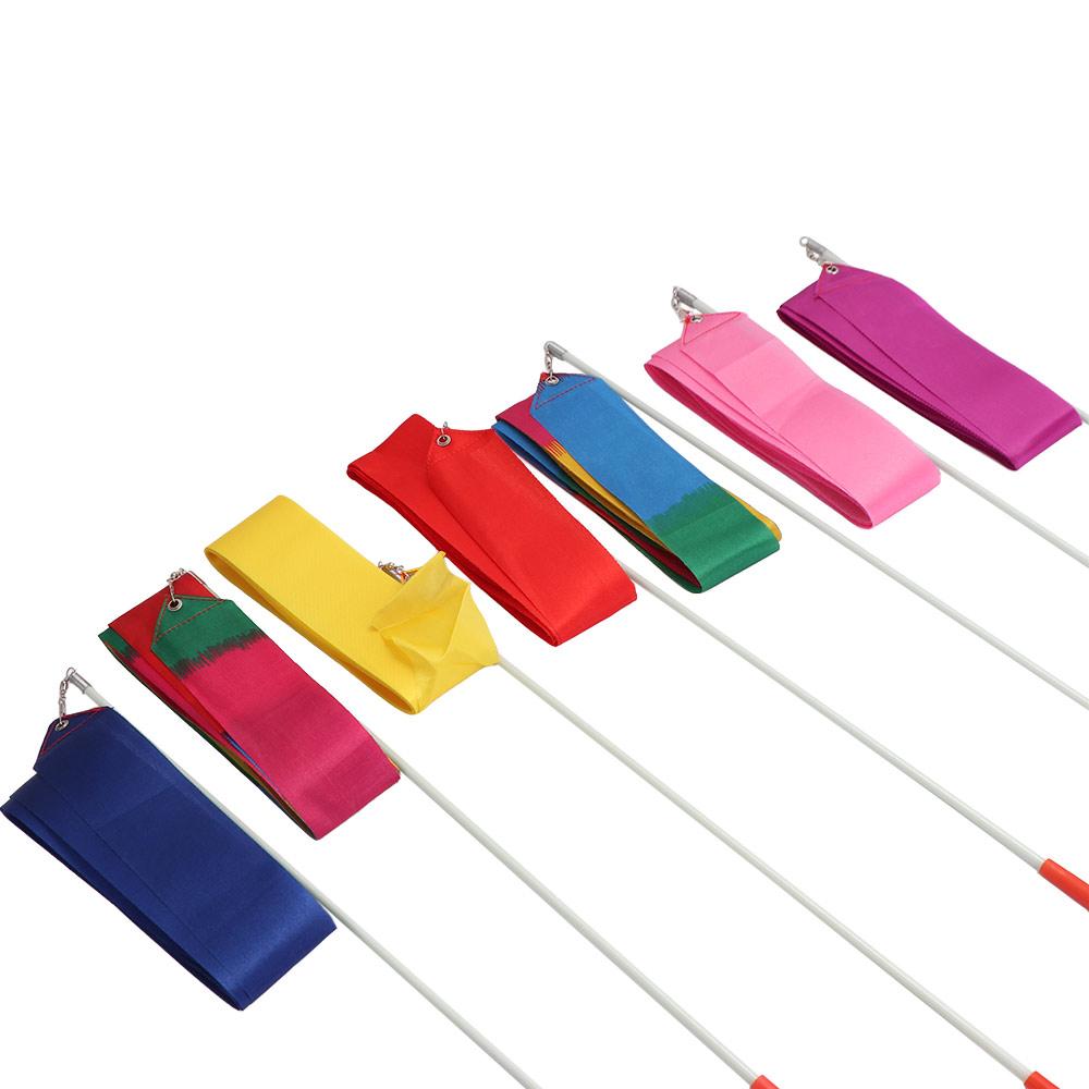 Adult Art Twirling Rod Ballet Gymnastic Gymnastics Ribbons Props Dance Stick Ballet Streamer 4M
