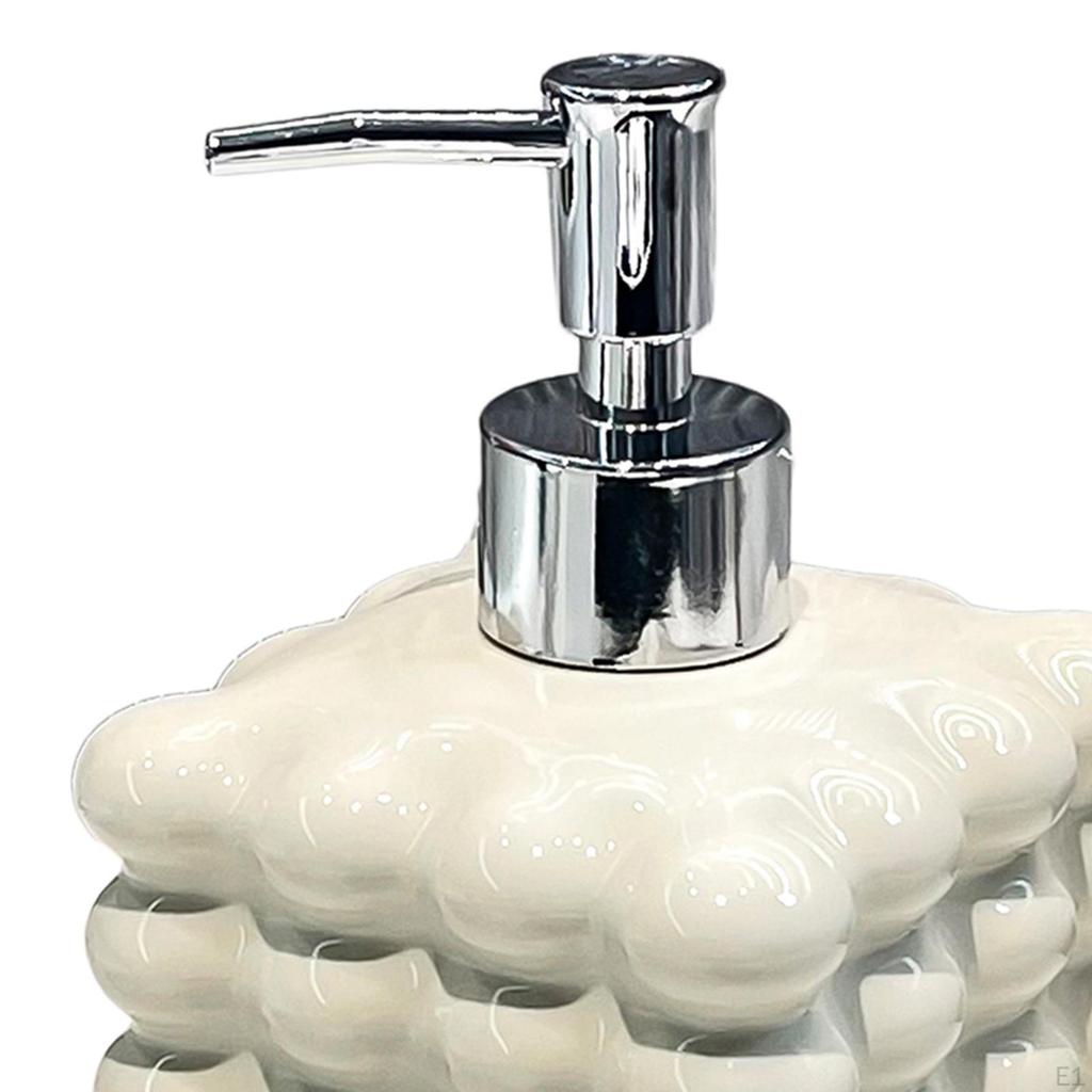 Керамический дозатор для лосьона, жидкого мыла и геля для душа, объем 370 мл