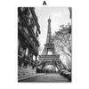 Wall Art Canvas Painting Racing Car Paris Towel Shopping Girl Gift Black White Home Decor Poster Print Living Room Wall Pictures
