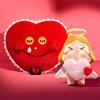 POP MART CRYBABY Crying for Love Мягкая подарочная коробка серии Pop Mart Gacha Gacha Blind Box Фигурка Пластиковая модель Премиум игрушка ПВХ Мягкий винил Оригинал