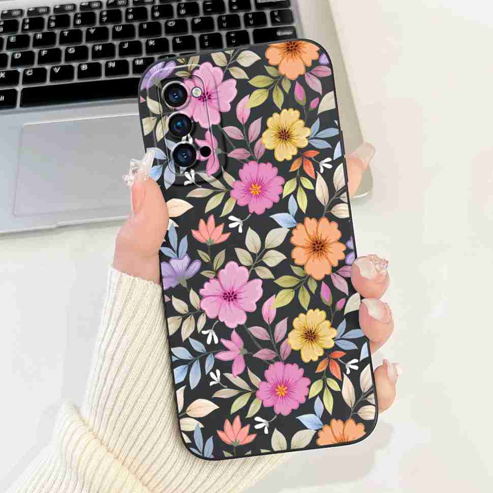 For Oppo Reno4 Pro 5G Case CPH2089 Luxury Art Painted Cover For Oppo Reno4 Reno 4 Pro 5G Phone Case Protector Soft Cover