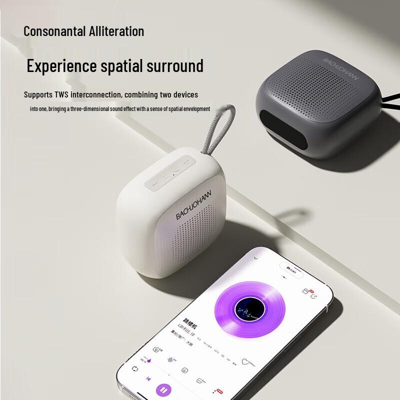 Bach Johann Q2 Портативная Bluetooth-колонка CN-вилка (адаптер в комплекте)