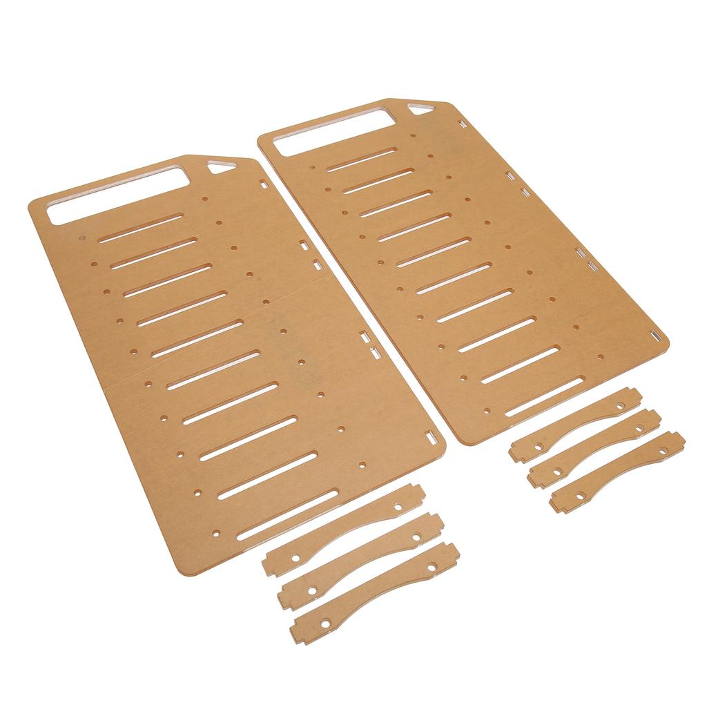 DIY Hard Drive Bracket Multi Layer Accurate Mounting Hole DIY Acrylic Hard Disk Rack for Desktop 10 Layers