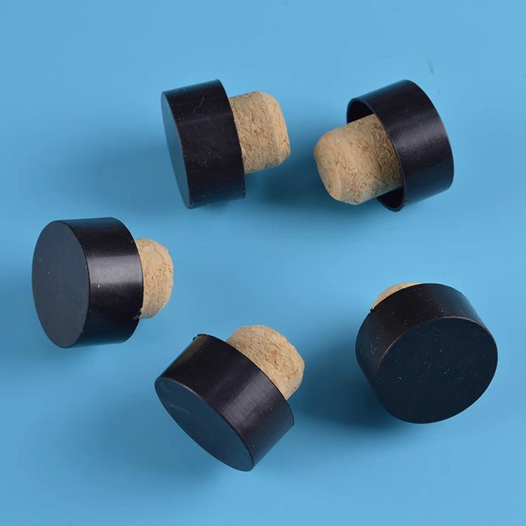 Пробка для винной бутылки из гранулированной пробки красного вина | Натуральная пробка 1+1