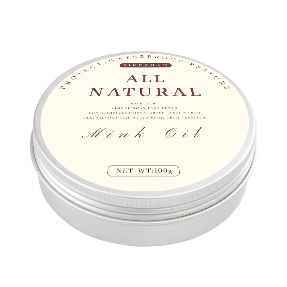 Крем на основе норкового масла для кожаной обуви сумок Уход за кожей Крем для ухода за кожей Мастерство по коже уход за кожей/пластиком/резиной