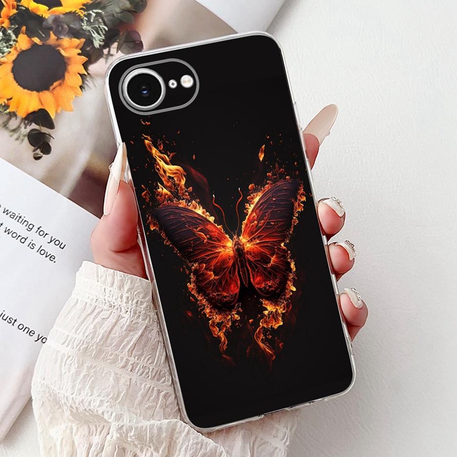 Для Apple iPhone 16E Чехол Крутой Дизайн Модный Расписной Чехол Мягкий Тонкий Чехол для Телефона Для Apple iPhone 16e iPhone16e Задняя Крышка Coque