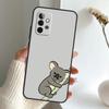 Cartoon Painting Animal Koala Case For Samsung Galaxy A16 A26 A36 A56 A55 A35 A15 A54 A34 A14 A52 A32 A12 A13 A33 A53 A17