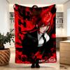 Makima Chainsaw Man Print Blanket - Soft & Comfortable, for Bedroom, Travel, Sofa, Home Decoration - Birthday Christmas Gift for Friend