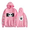 Riman Animation Cartoon Luffy Brook Series Printed Fashion Casual Hooded Sweater