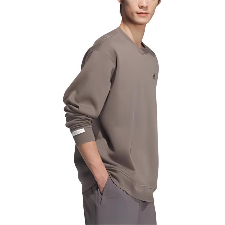 adidas Толстовка Унисекс Stratum Темно-Землистый Коричневый/Черный JM9094