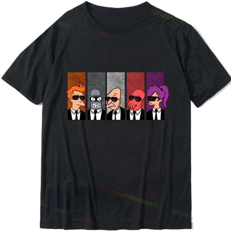 Futurama Characters Sunglasses T-shirt
