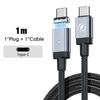 HdoorLink Кабель USB C PD 65 Вт, магнитный кабель USB типа C, кабель USB C к Lightning для iphone 15, 14, 13, 12, 11, магнитный кабель для телефона Samsung