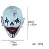 Horror The Clown in The Box Mask Cosplay Bloody Devil Killer Joker Latex Helmet Halloween Carnival Party Dress Up Costume Props