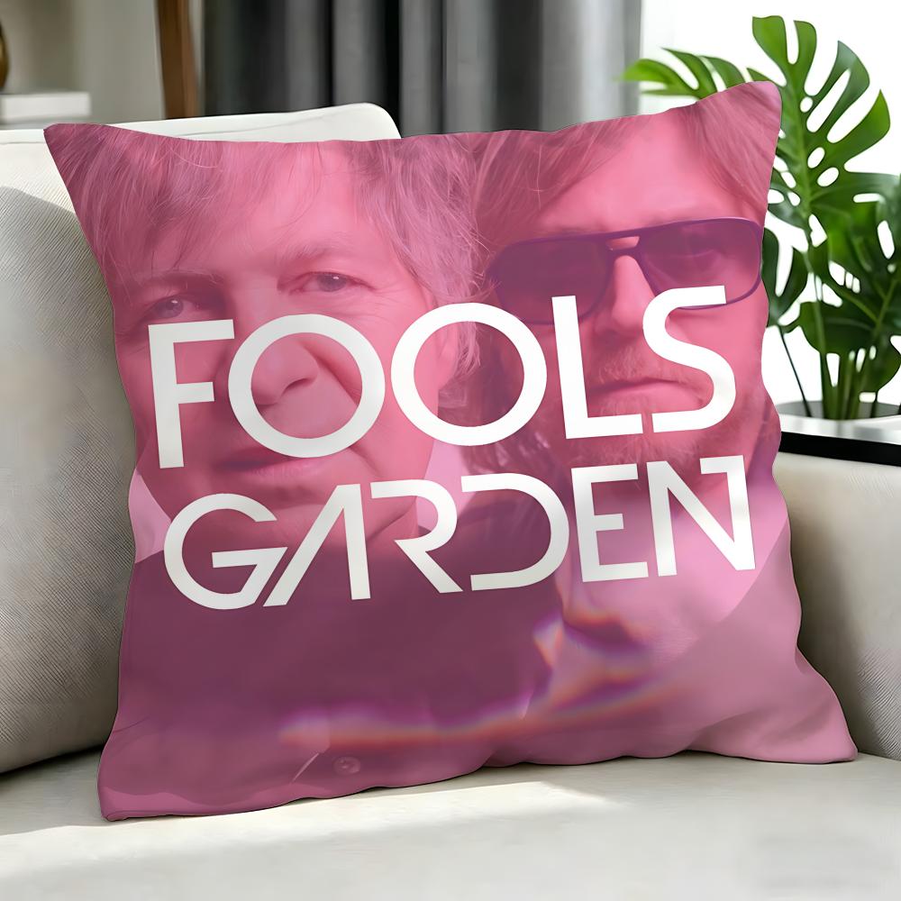 Pop Fools Garden Cushion Cover Cushion Cover Set 4Pcs 50X50 45X45 40X40 Pillowcase Decorative Sofa Home Decor