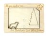 Nova Scotia Duck Tolling Retriever, Yarmouth Toller - Photo frame, engraved wooden frame, a lovely gadget for the dog lover by Art-Dog