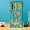 Paisley Pattern Case For Samsung Galaxy A15 A16 A05 A26 A36 A56 A52 A53 A33 A13 A34 A54 A14 A35 A55 A22 A32