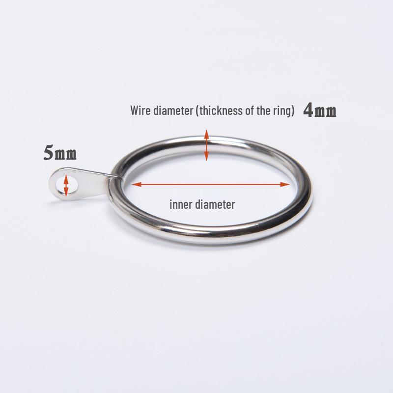 Металлические кольца для штор с люверсами - Аксессуары для римских штор