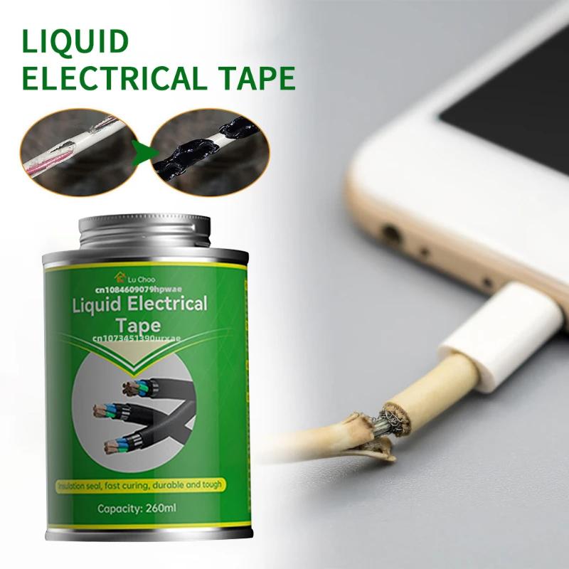Жидкая электроизоляционная лента Ремонт изоляционной ленты Резиновые провода и кабели Гидроизоляция Клей для фиксированных проводов Жидкая изоляционная паста