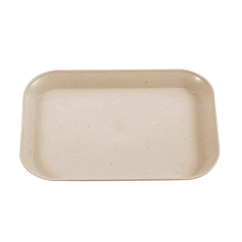 Поднос для хранения пшеничной соломы цвета конфет, тарелка для фруктов, закусок, настольный поднос для хранения всякой всячины, маленькая квадратная пластиковая тарелка, декоративные подносы