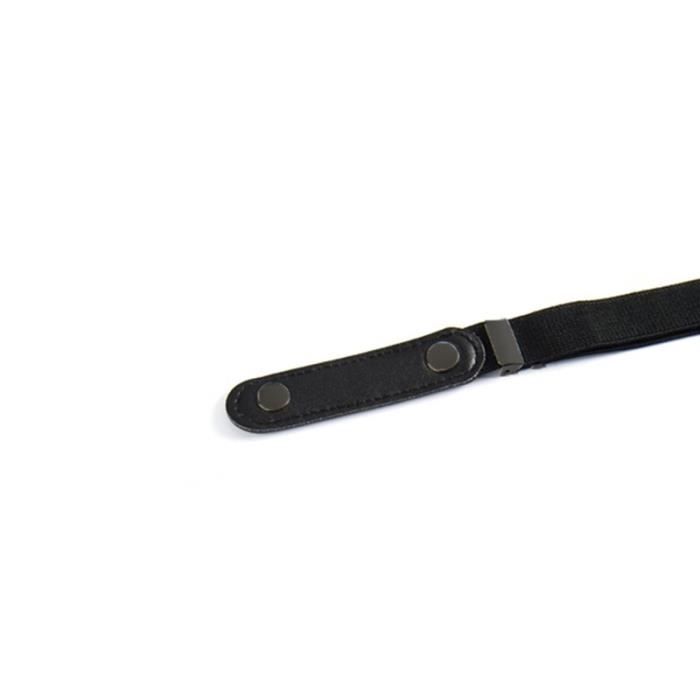 Elastic Belt Without Buckle - SHOP-STORY - Relax - Black - Adjustable - Comfortable