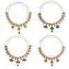 Metal Ethnic Style Belt Beads Body Chain Waist Seal Tassel Belly Chain  Festive