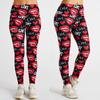 Love Sexy Lips Digital Printed Yoga Pants, High Waist and Hip Lifting Yoga Clothes, Sports and Fitness Pants