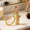 Retro Style Keychain Pendant Statue of Liberty Design Lightweight Zinc Alloy with Lobster Clasp New York Landmark Accessory Commemorative