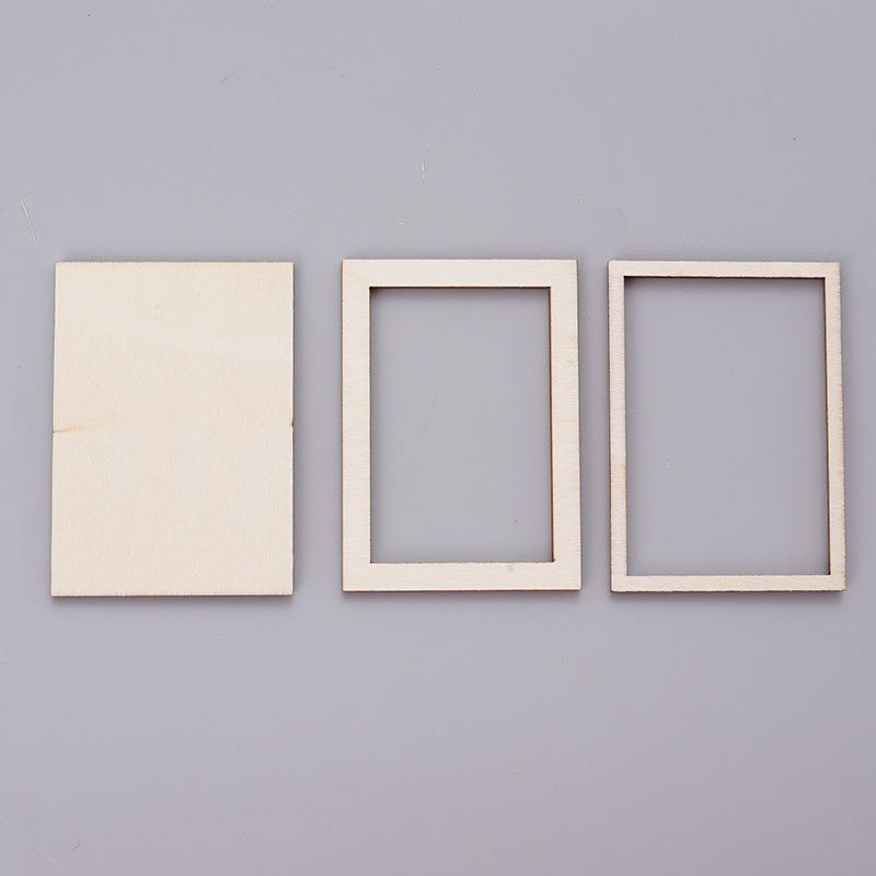 Квадратная вышивка в деревянной рамке фоторамка 1 шт. DIY наклейка на холодильник аксессуар