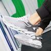 Men's shoes summer breathable hollow blade sole mesh shoes comfortable breathable lightweight mesh casual low-top running shoes