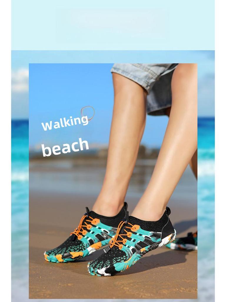 Новые легкие мужские и женские туфли для плавания по реке, пляжа и походов. Нескользящая и скоростная конструкция.