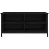 TV Stand in Black Oak Effect 100 x 40 x 50 cm Particleboard