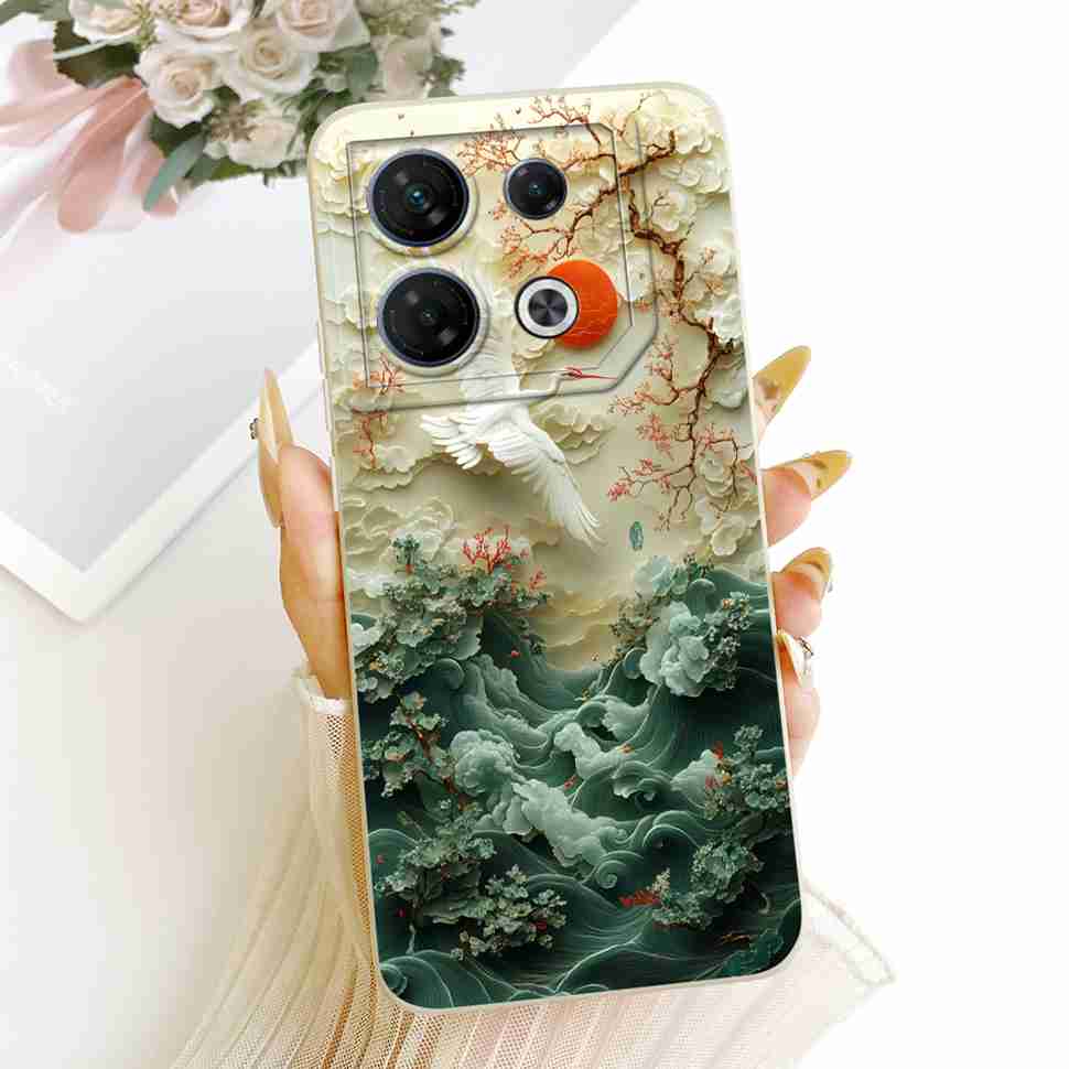 Чехол для Infinix GT 10 Pro 5G X6739, модный, разноцветные цветы, полностью мягкий силиконовый чехол для чехлов телефона Infinix GT 10Pro 10 pro 5G