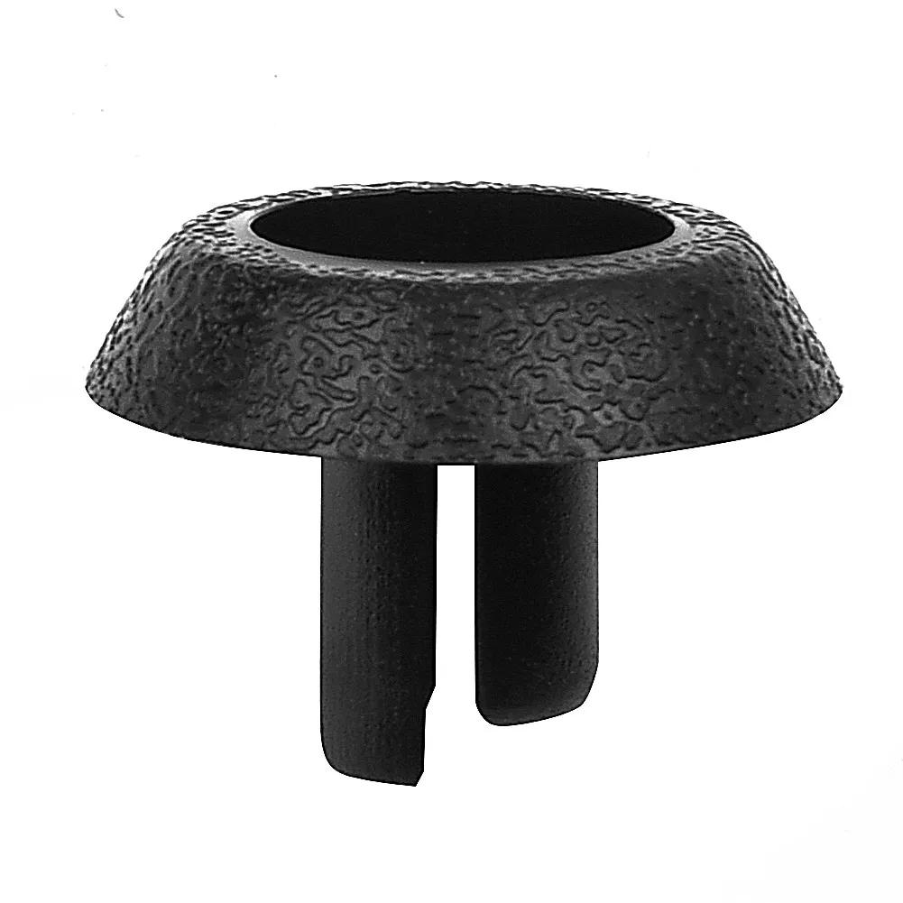 50pcs 7mm Hole Car Rivets Clips For Toyota-Camry-Highlander-Carola Black Plastic Fasteners Retainers Auto Parts & Accessories