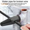 Faucet Broken Thread Extractor High Durability Non-Slip Handle Easy To Use Universal Water Pipe Broken Thread Extractor