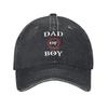 Vintage Dad of Boy God of War Baseball Caps Unisex Style Distressed Washed Snapback Hat Outdoor Gift Hats Cap