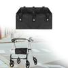 Сумка-органайзер для коляски-роллатора под сиденьем для четырехколесного хранения, аксессуары для ходунков