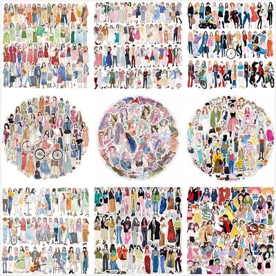 Современные наклейки Mori Girls DIY Scrapbooks Декор для альбома Наклейки Наклейки