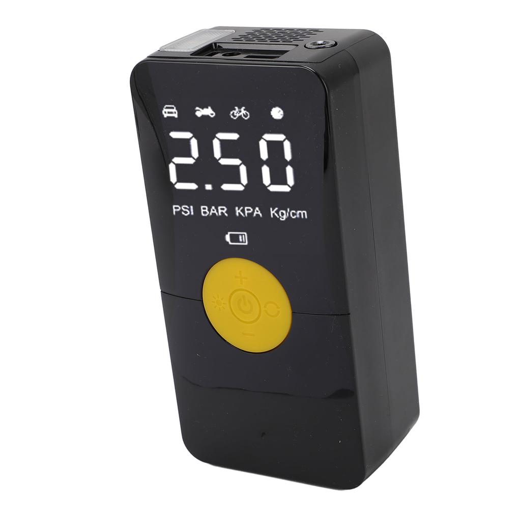 Tire Inflator Portable Air Compressor 120W 150PSI 4000mAh Cordless Air Pump with Pressure Gauge for