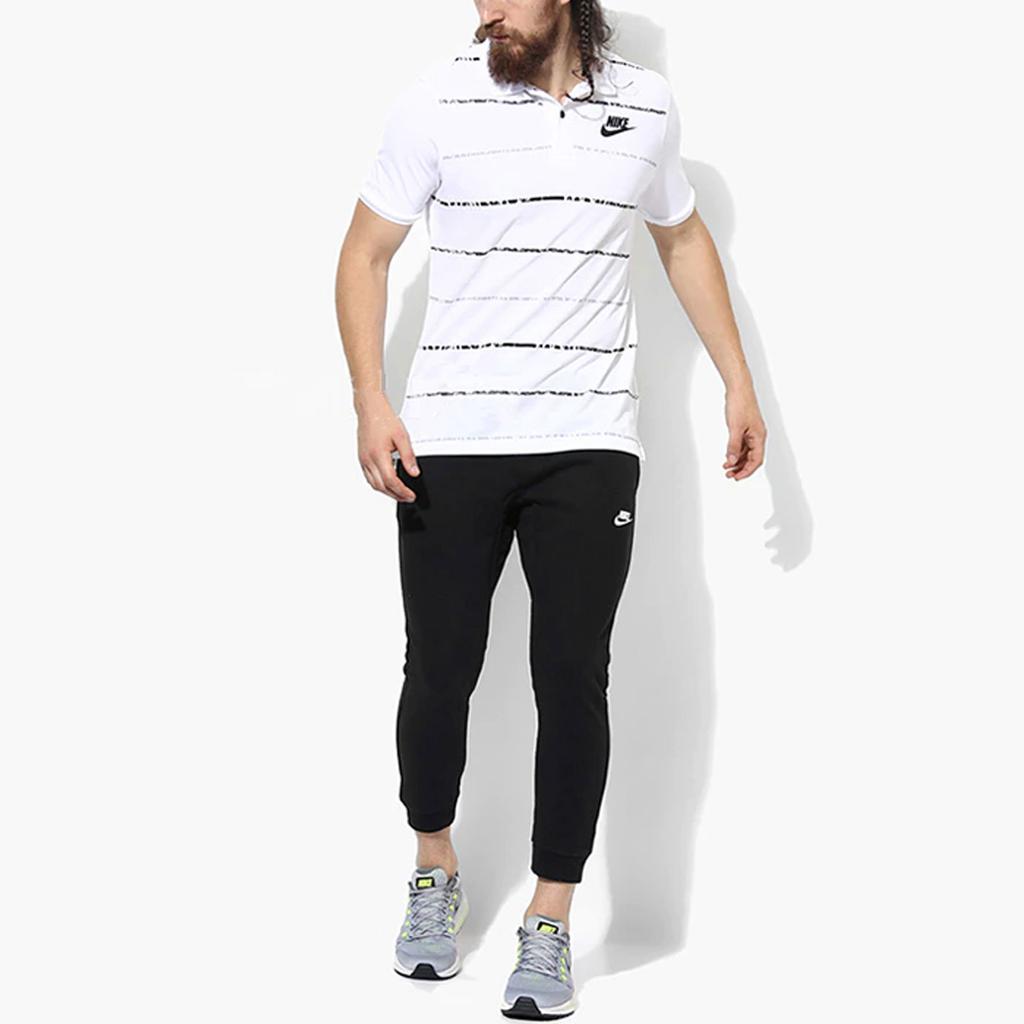 Nike Polo Shirts Men's White Polo Collar Moderate Other AA5035-100