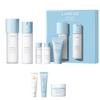 Water Bank Blue Hyaluronic 2 Step Essential 2 Types of Basic for Normal To Dry Skin 160ml+120ml+(sunscreen 10ml Gel Cream 10ml Serum 10ml)