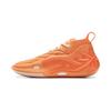 New LiNing Wow11 Cushioning Lightweight Rebound Mid Top Basketball Shoes Men's Cloud Brocade Orange ABAU049-8