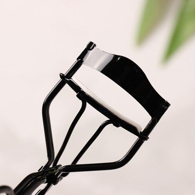 1PC Black/Silver White Curl Eyelash Curler Stainless Steel Eyelash Cosmetic Makeup Eyelash Curler Curling Eyelashes Tool