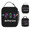 Игровой ланч-бэг Deltarune, ланч-бокс для отдыха, удобный для офиса, термосумка для обеда, унисекс, сумка-холодильник с принтом Оксфорд